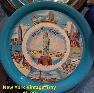 Vintage Serving Trays. Priced For Each Tray